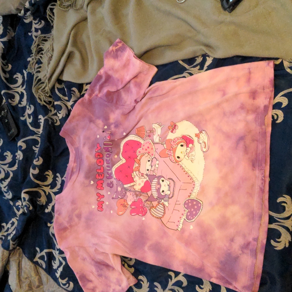 Hot topic sanrio purple - pink shirt